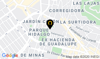Mapa de Bazar Parque Hidalgo. 7712421933 en Pachuca de Soto