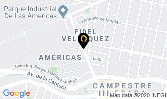 Mapa de Bebidas California en Chihuahua