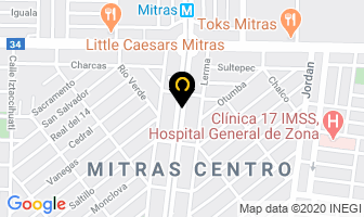 Mapa de Beico Basculas Y Medidas, S.a. De C.v. en Monterrey