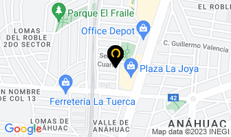 Mapa de Benavides Asesores en Monterrey