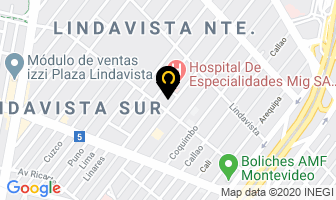 Mapa de Berumen Cardenas Luis Dr. en Ciudad de Mexico