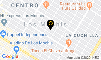 Mapa de Bh Cosmeticos En Los Mochis en Ciudad de Mexico