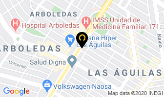 Mapa de Bicicletas Betto en Zapopan