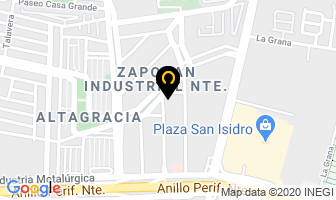 Mapa de Biofarma Natural Cmd S.a. De C.v. en Zapopan