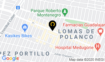 Mapa de Birrieria Martinez en Guadalajara