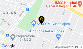 Mapa de Bm Fire Pumps en Guadalajara