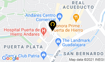 Mapa de Bodegas La Negrita De Guadalajara en Zapopan