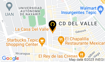 Mapa de Body &Amp; Grace Nutrition Care en Tepic
