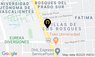 Mapa de Body Stone Gym Change Your Life en Aguascalientes