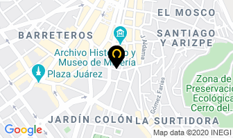 Mapa de Bolsas Tellez. en Pachuca de Soto