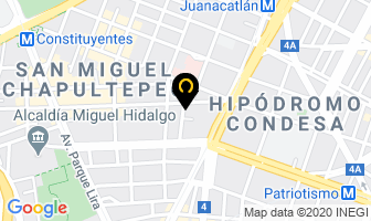 Mapa de Bombas Suarez S.a. De C.v. en Ciudad de Mexico