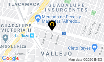 Mapa de Bordados Betania en Ciudad de Mexico