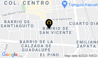 Mapa de Bordados Del Bajio en Irapuato