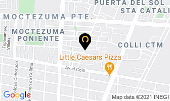 Mapa de Botica Nueva en Zapopan
