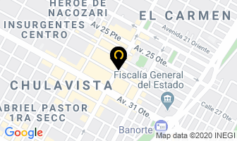 Mapa de Boutique Esoterica Jaky en Puebla