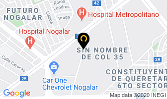 Mapa de Bozomex en San Nicolás de los Garza