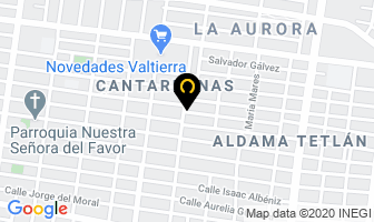 Mapa de Brincolines Jonathan en Guadalajara