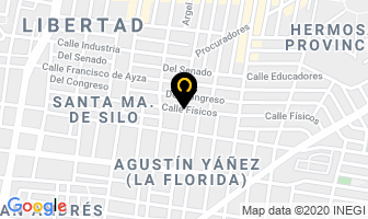 Mapa de Brincolines Sammy Y Rafa en Guadalajara