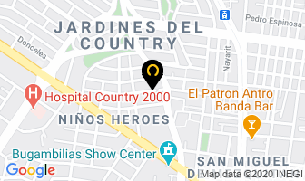 Mapa de Bronces Originales en Guadalajara
