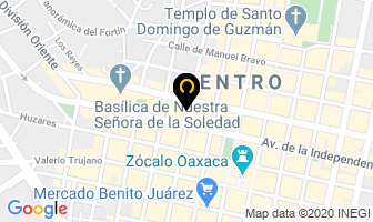 Mapa de Bufete Juridico Guillen Zavaleta Y Asociados en Oaxaca de Juárez