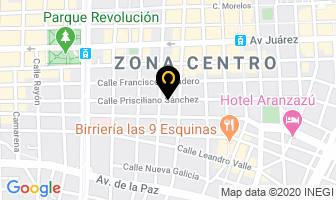 Mapa de Buro Integral Crediticio en Guadalajara