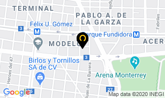 Mapa de Caba Rodamientos Esp. Ind. Sa De Cv. en Monterrey