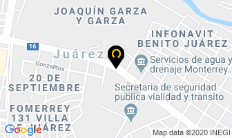 Mapa de CabaÑas Y Albercas ,s.a De C.v en Juárez
