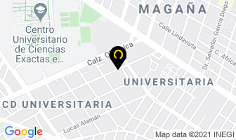 Mapa de Cacer Consultores en Guadalajara