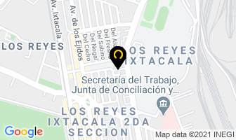 Mapa de Café Romance en Tlalnepantla de Baz