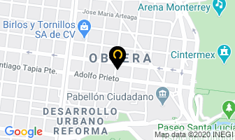 Mapa de Cal-Aries, S.a. De C.v. en Monterrey