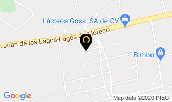 Mapa de Calzado D´fátima en Lagos de Moreno