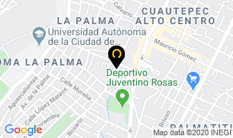 Mapa de Canceles De Aluminio Gtvo A Madero en Ciudad de Mexico