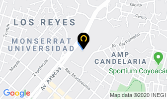Mapa de Cantil Sport Club en Ciudad de Mexico