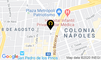 Mapa de Cantina La Reata De Oro en Ciudad de Mexico