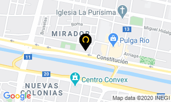 Mapa de Capillas Del Carmen en Monterrey