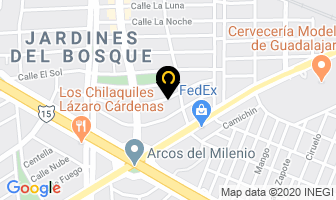 Mapa de Capital House en Guadalajara