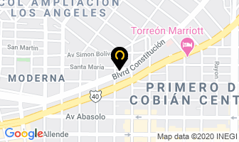 Mapa de Carburadores Victoria en Torreón