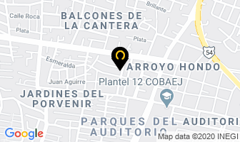 Mapa de Carne Y Punto en Zapopan