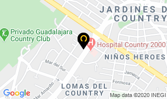 Mapa de Carnes Asadas Ruben en Guadalajara