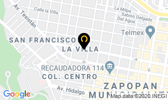 Mapa de Carniceria Campos en Zapopan