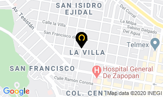 Mapa de Carniceria Hermanos Garcia en Zapopan