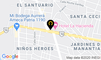 Mapa de Carniceria “Lopez” en Ameca