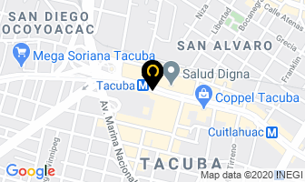 Mapa de Carnicería Martín en Miguel Hidalgo