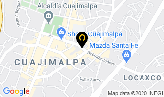 Mapa de Carpinteria El Oso en Ciudad de Mexico