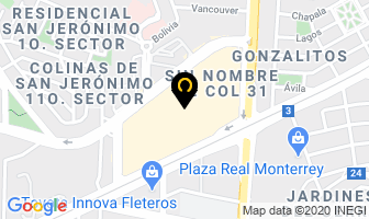 Mapa de Carranza Y Carranza en Monterrey
