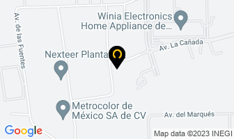 Mapa de Cartón Corrugado Del Centro en Querétaro
