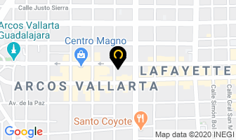 Mapa de Casa Bariachi (grupo Bariachi) en Guadalajara