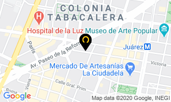 Mapa de Casa Bautista De Publicasiones De Mexico A.c en Ciudad de Mexico