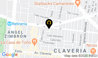 Mapa de Casa De Bocadillos Y Canapes en Ciudad de Mexico