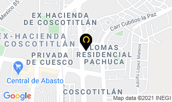 Mapa de Casa De Modas La Luna De Pachuca. 7711832111 en Pachuca de Soto